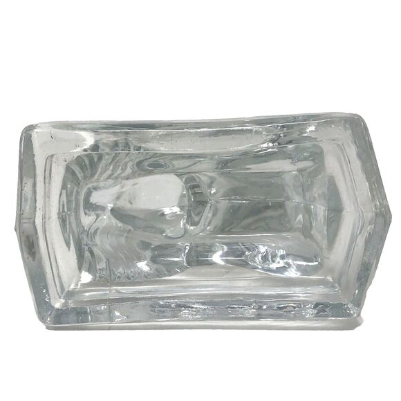 LE Smith Glass Horse Bookends Clear Equestrian Vintage MCM 8" tall Set of 2 - Picture 9 of 12